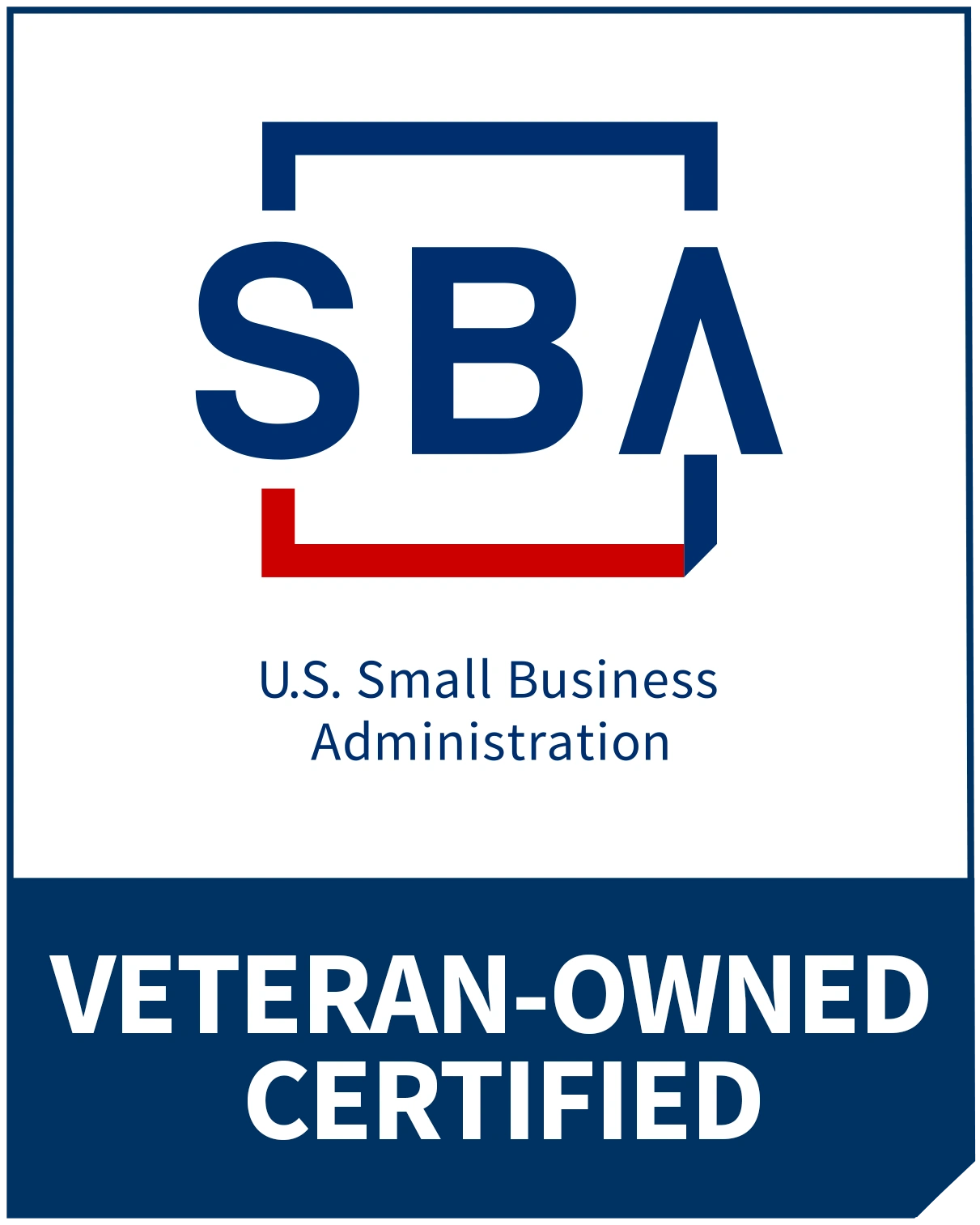 SBA Veteran-Owned Certified badge